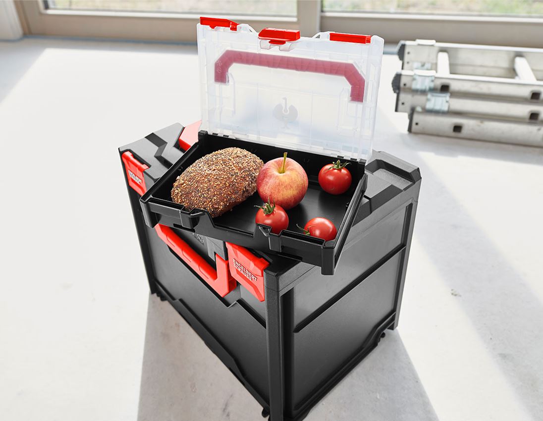 System STRAUSSbox: STRAUSSbox mini + czarny/czerwony 6