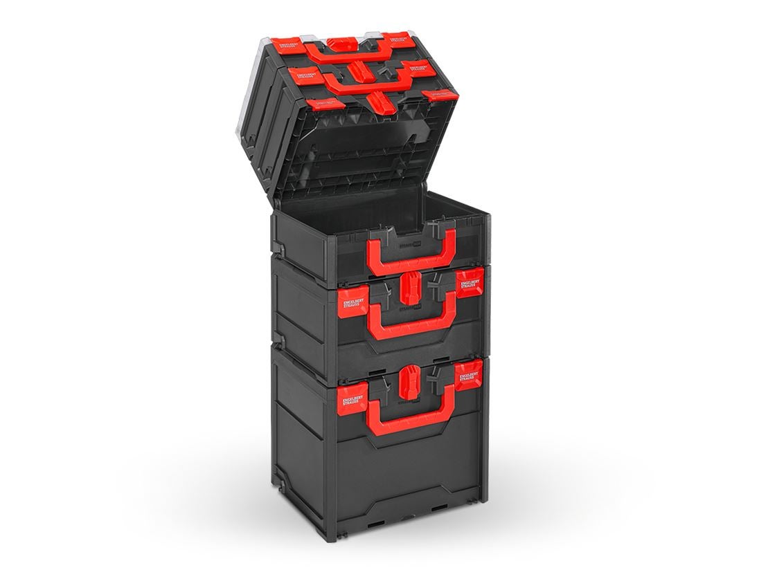 System STRAUSSbox: STRAUSSbox 118 midi + czarny/czerwony 3