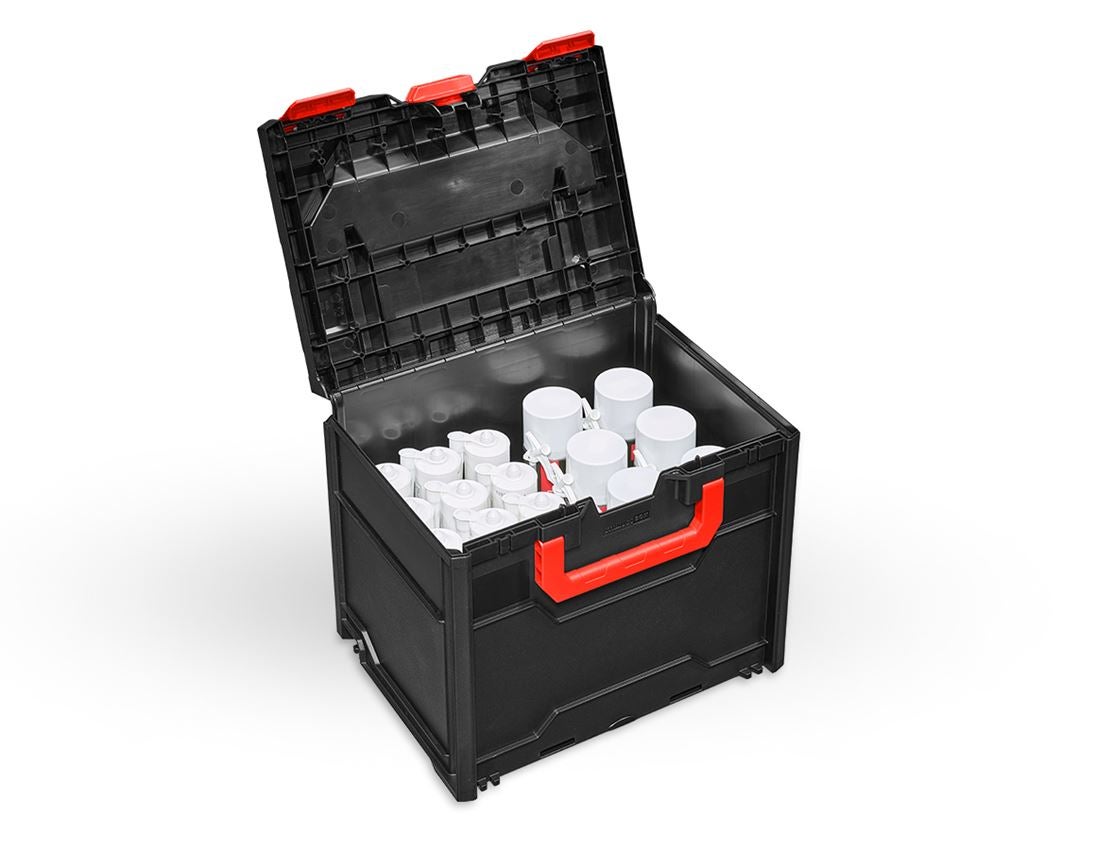 System STRAUSSbox: STRAUSSbox 340 midi + czarny/czerwony 1
