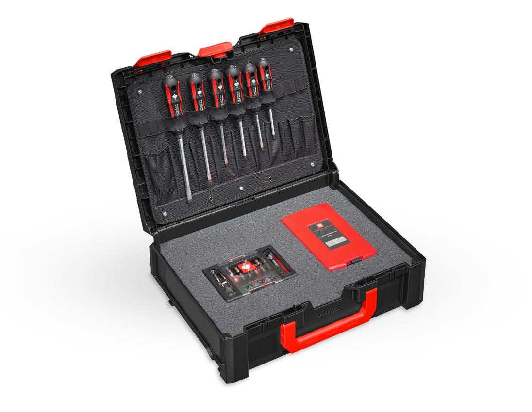 System STRAUSSbox: STRAUSSbox 145 midi+ + czarny/czerwony 1