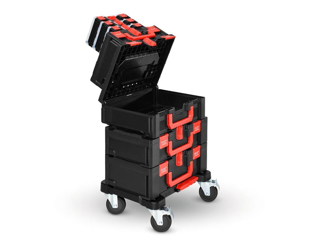 System STRAUSSbox: STRAUSSbox 145 midi+ + czarny/czerwony 2