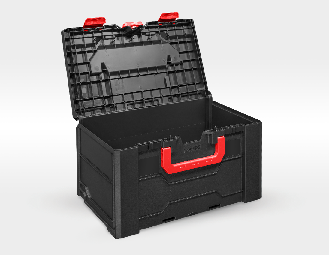 System STRAUSSbox: STRAUSSbox 280 large + czarny/czerwony 2