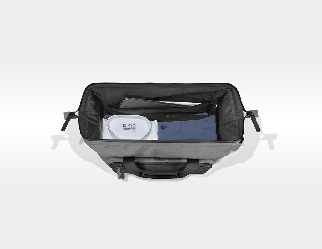 Tematy: Torba Duffle Bag e.s.work&travel + szary bazaltowy/czarny 5