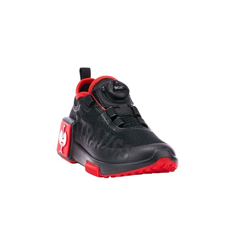 Obuwie dziecięce: Uniwersalne buty e.s. Etosha, dziecięce + czarny/strauss czerwony 3