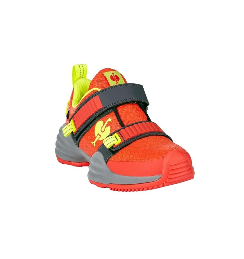 Obuwie dziecięce: Uniwersalne buty e.s. Waza, dziecięce + czerwony słoneczny/żółty ostrzegawczy 2