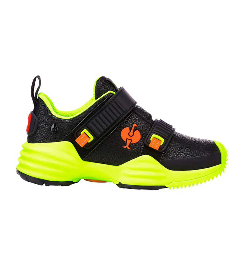 Buty: Uniwersalne buty e.s. Waza, dziecięce + czarny/żółty ostrzegawczy/pomarańczowy ostrzegawczy 2