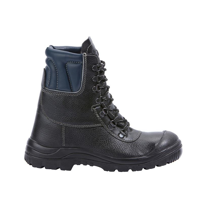 S3: STONEKIT S3 Zimowe buty bezpieczne wysokie Ottawa + czarny/niebieski