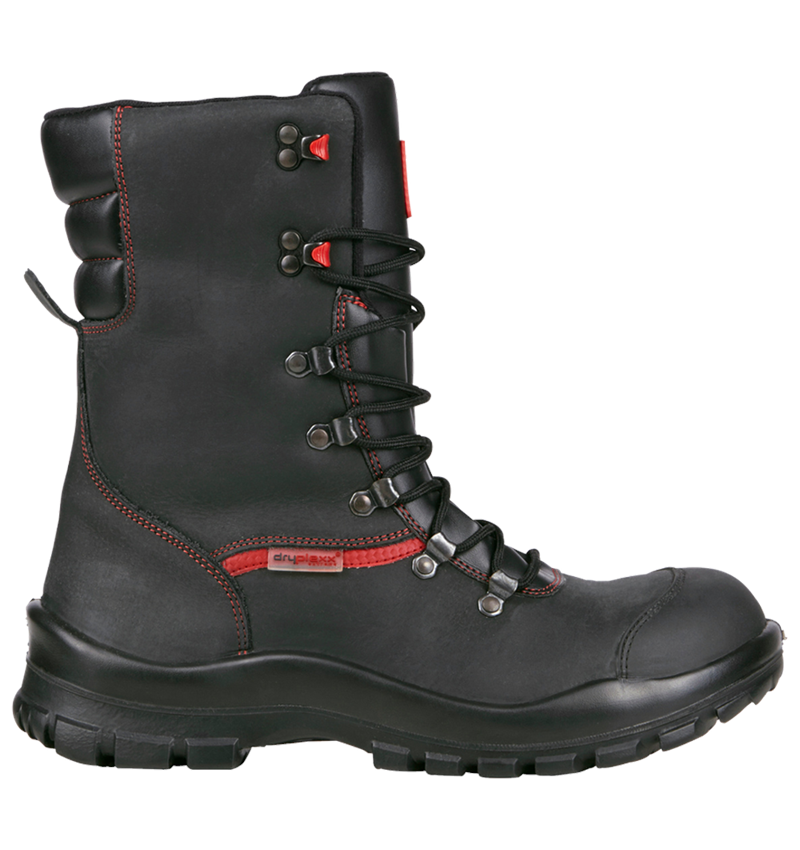 S3: S3 Zimowe buty bezpieczne wysokie Comfort 12 + czarny/czerwony 1