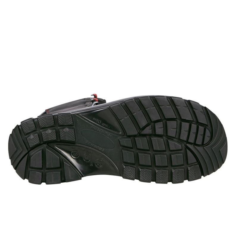 S3: S3 Zimowe buty bezpieczne wysokie Comfort 12 + czarny/czerwony 3