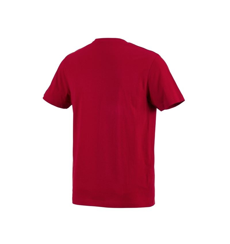 Instalatorow / Hydraulik / Blacharz: e.s. Koszulka cotton + czerwony 1