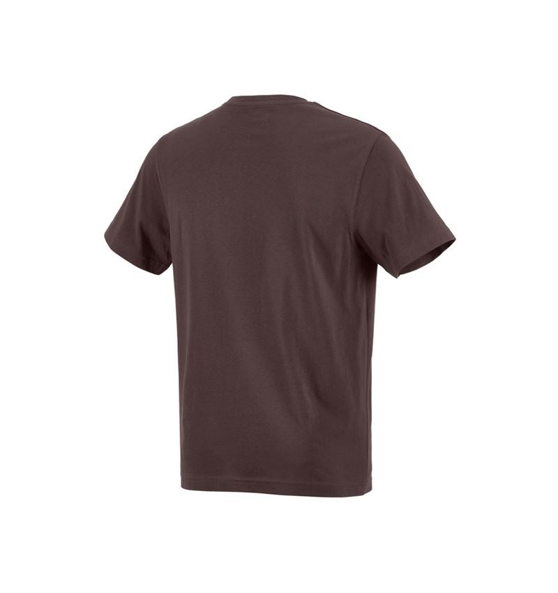 Koszulki | Pulower | Koszule: e.s. Koszulka cotton + brązowy 1