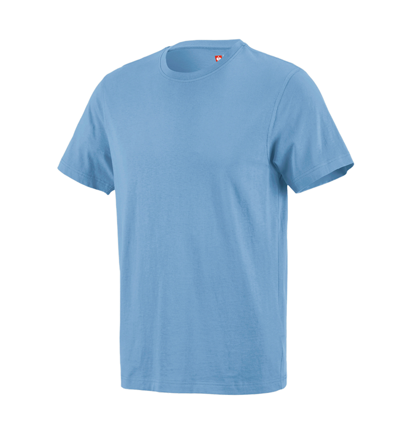 Koszulki | Pulower | Koszule: e.s. Koszulka cotton + niebieski lazurowy