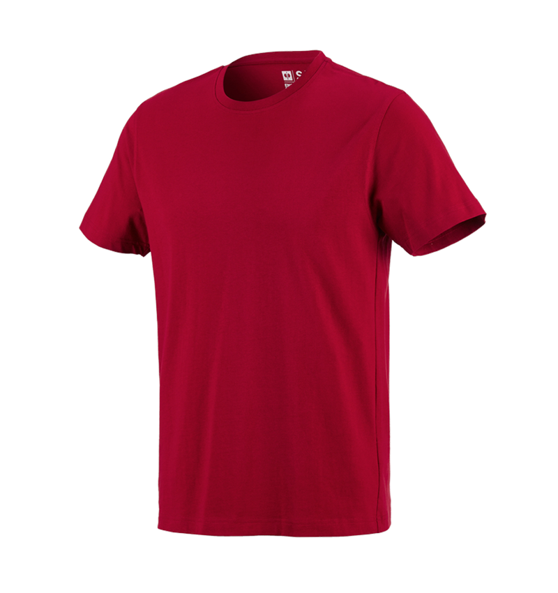 Instalatorow / Hydraulik / Blacharz: e.s. Koszulka cotton + czerwony