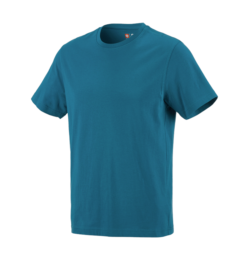 Koszulki | Pulower | Koszule: e.s. Koszulka cotton + petrol 2
