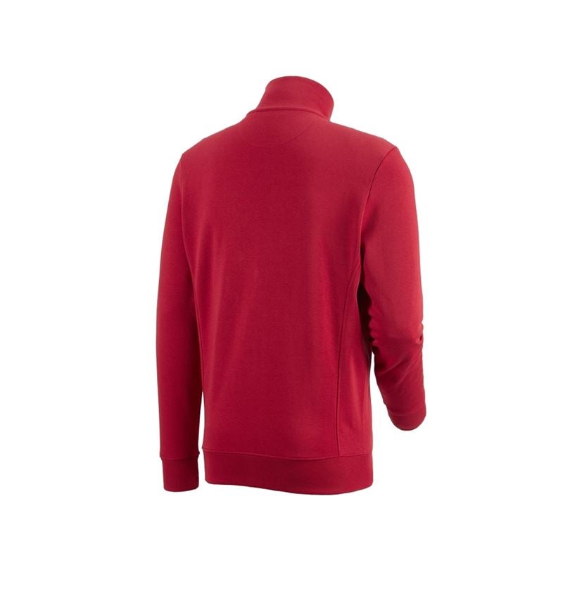 Koszulki | Pulower | Koszule: e.s. Bluza rozpinana poly cotton + czerwony 3
