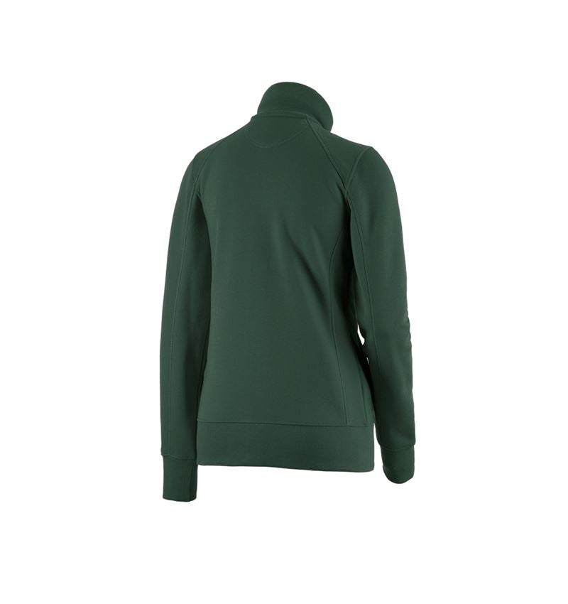 Koszulki | Pulower | Bluzki: e.s. Bluza rozpinana poly cotton, damska + zielony 1