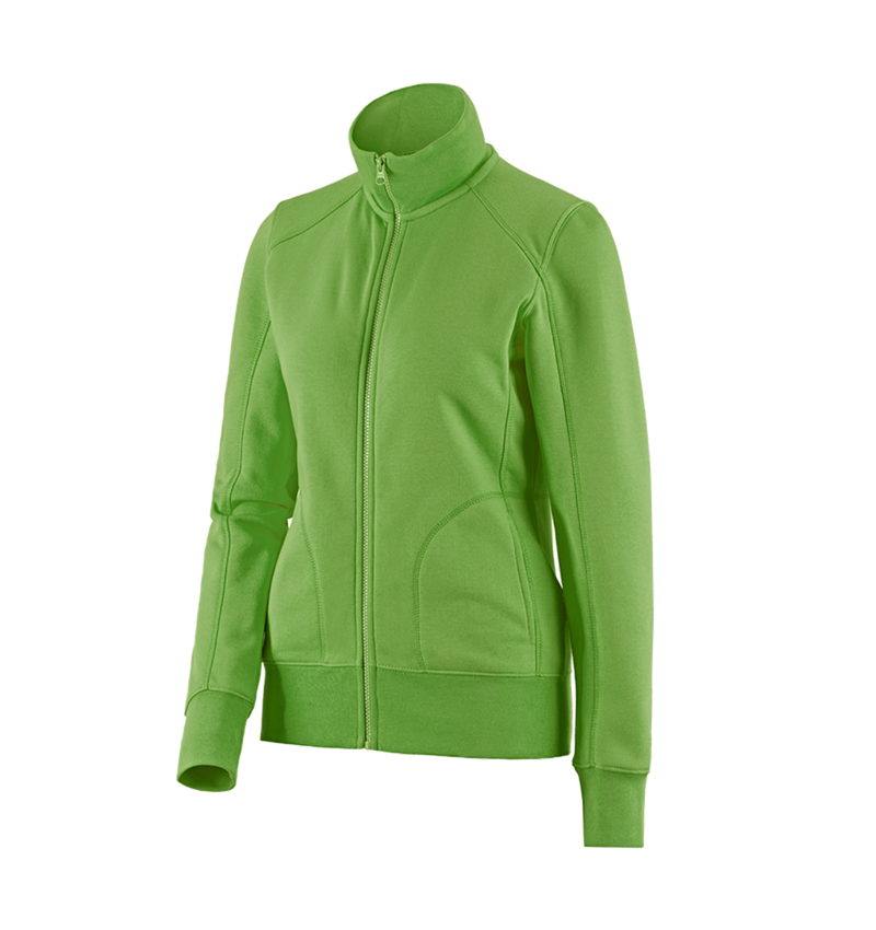 Koszulki | Pulower | Bluzki: e.s. Bluza rozpinana poly cotton, damska + zielony morski 1