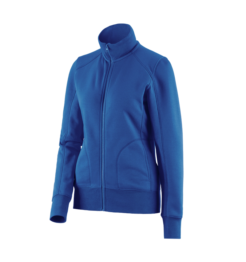Koszulki | Pulower | Bluzki: e.s. Bluza rozpinana poly cotton, damska + niebieski chagall