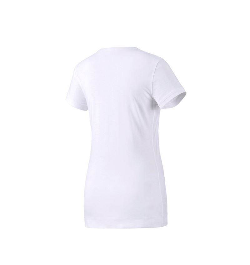 Koszulki | Pulower | Bluzki: e.s. Koszulka długa cotton, damska + biały 2