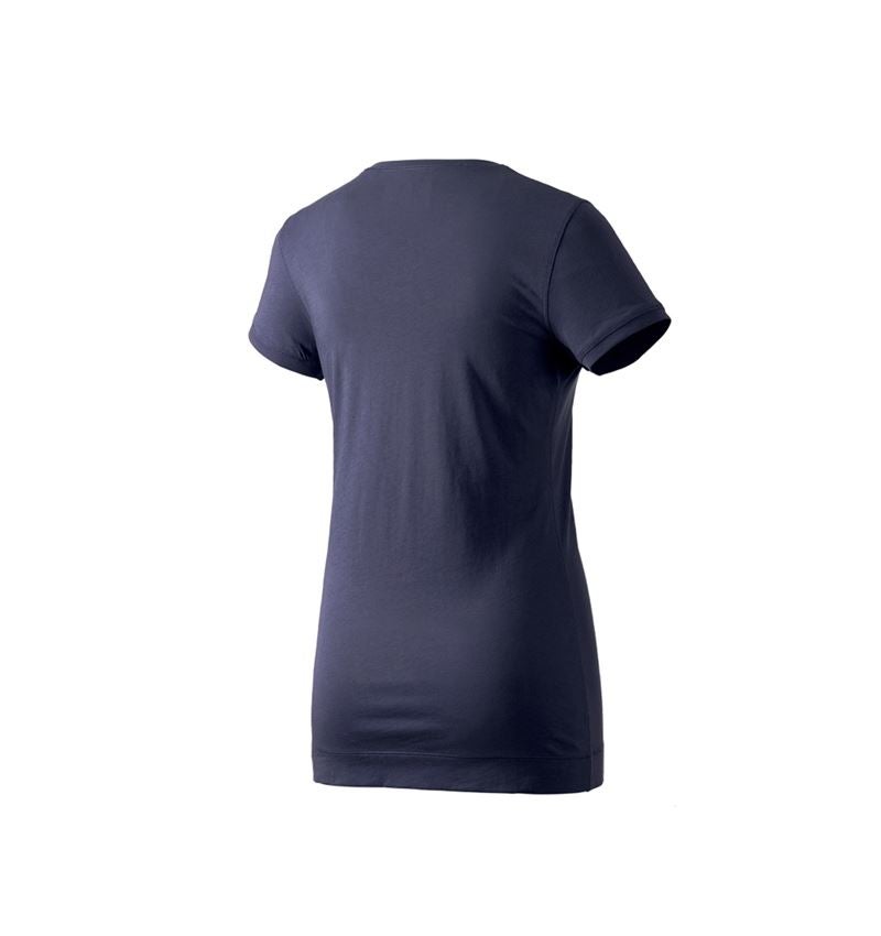Koszulki | Pulower | Bluzki: e.s. Koszulka długa cotton, damska + granatowy 2