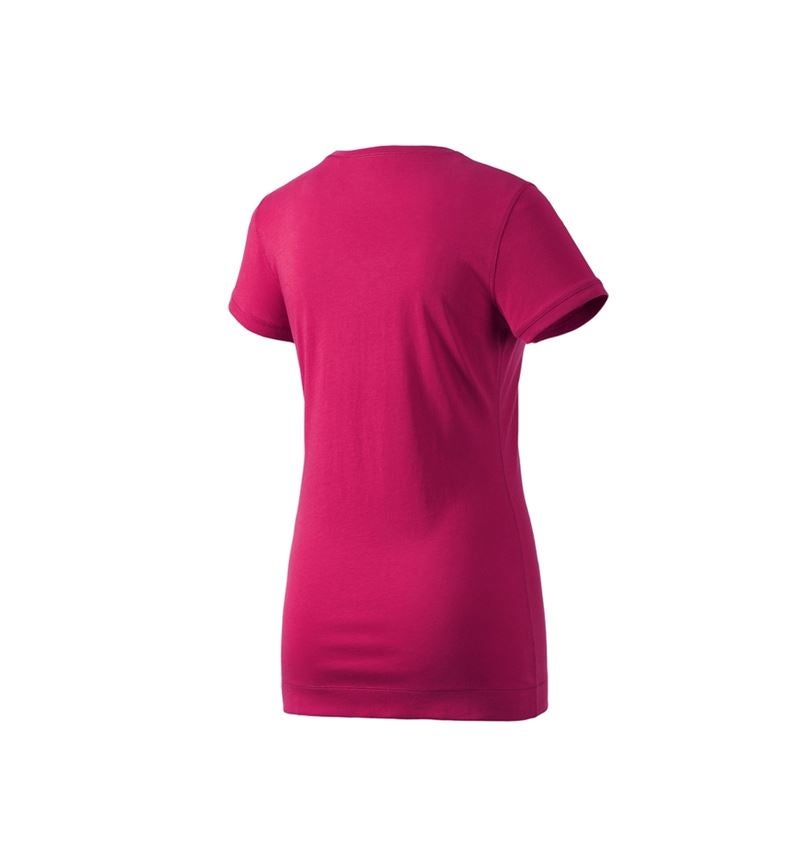 Koszulki | Pulower | Bluzki: e.s. Koszulka długa cotton, damska + malinowy 2