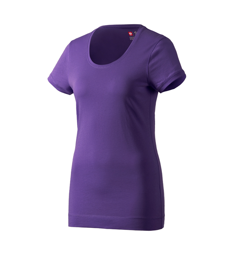 Koszulki | Pulower | Bluzki: e.s. Koszulka długa cotton, damska + liliowy 1
