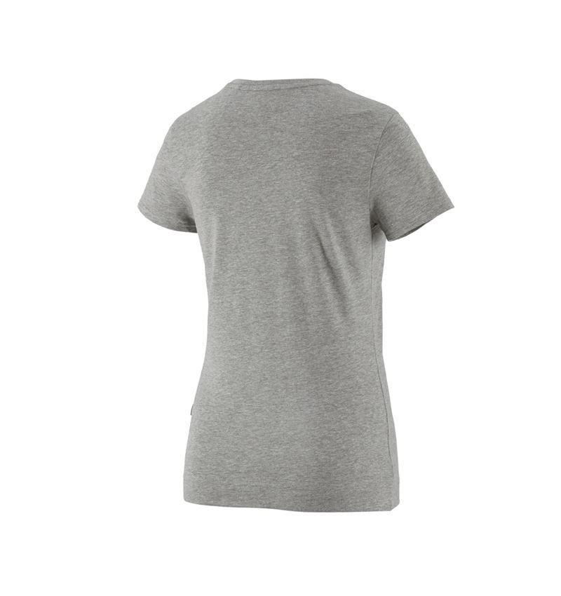 Koszulki | Pulower | Bluzki: e.s. Koszulka cotton stretch, damska + szary melanżowy 3