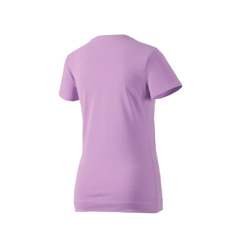 Koszulki | Pulower | Bluzki: e.s. Koszulka cotton stretch, damska + lawendowy 3