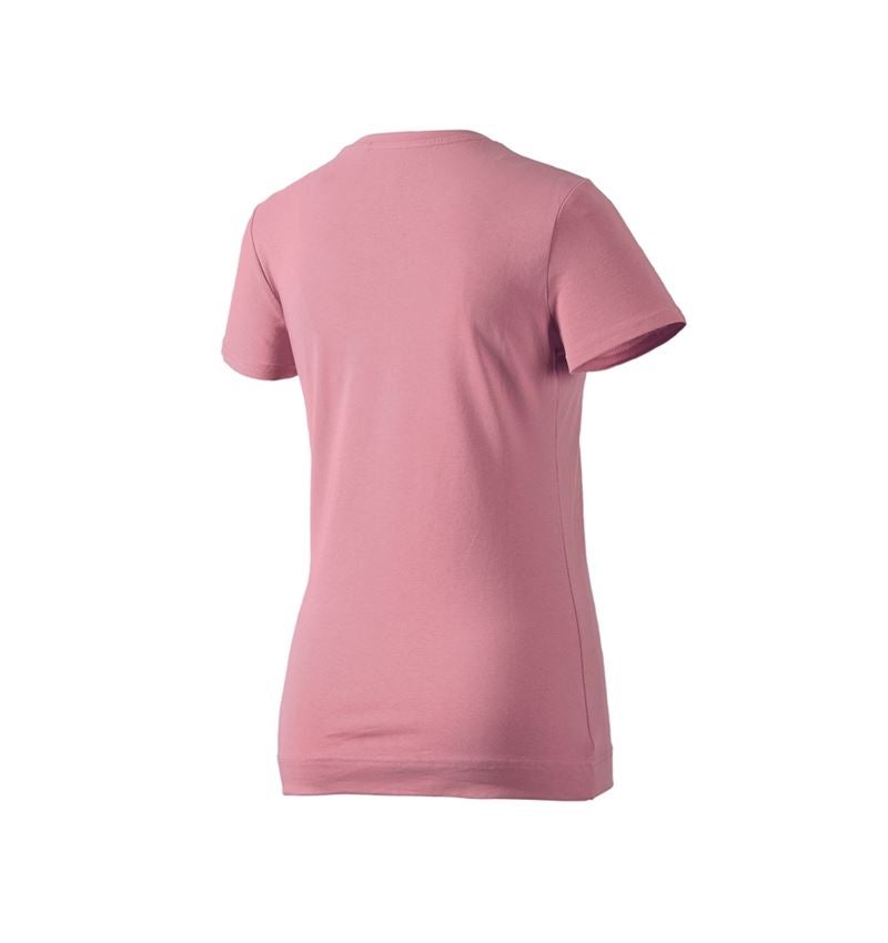 Koszulki | Pulower | Bluzki: e.s. Koszulka cotton stretch, damska + różowy antyczny 3