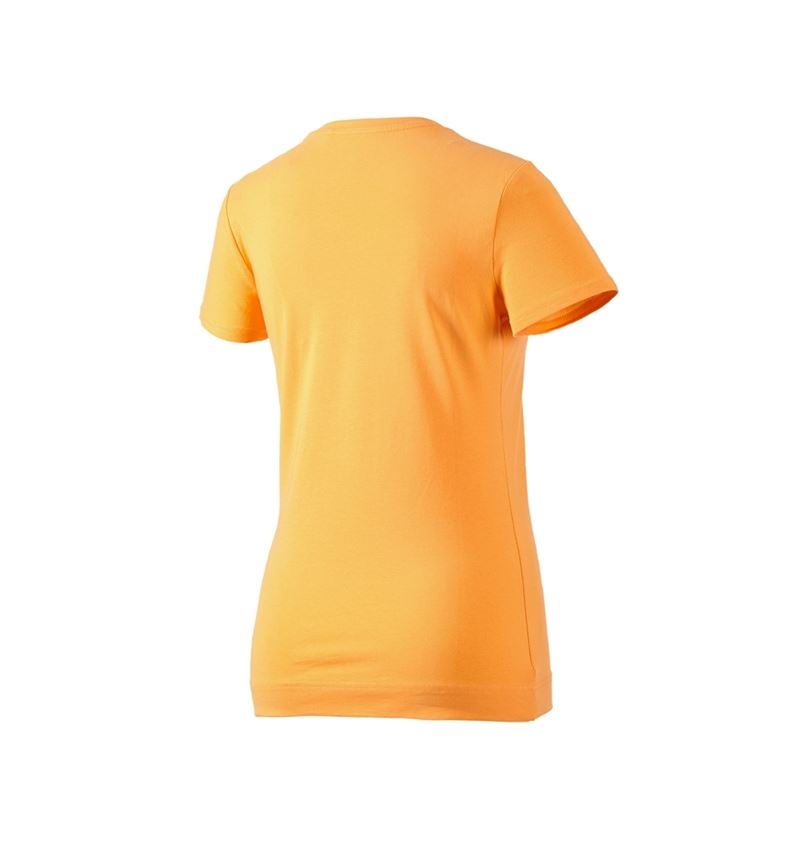 Koszulki | Pulower | Bluzki: e.s. Koszulka cotton stretch, damska + jasnopomarańczowy 3