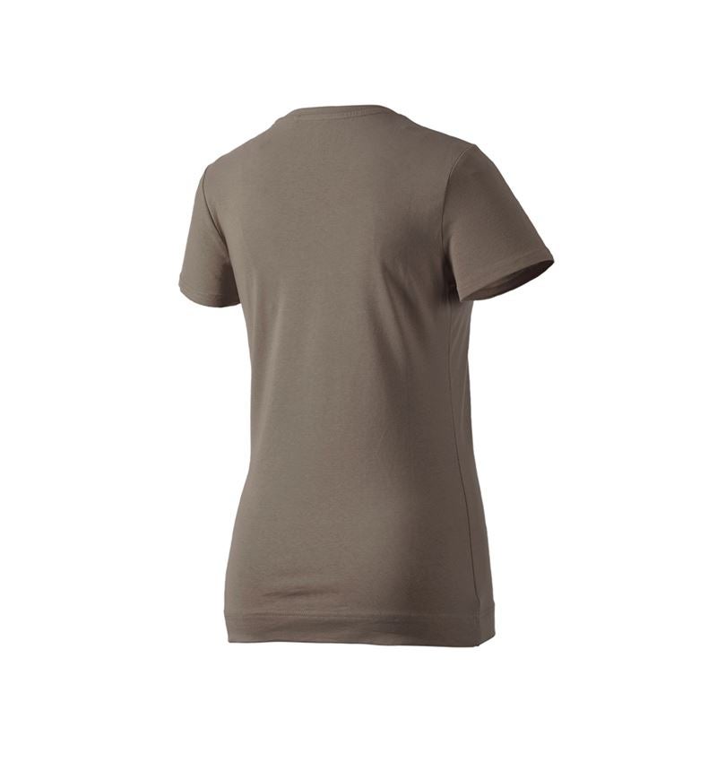 Koszulki | Pulower | Bluzki: e.s. Koszulka cotton stretch, damska + kamienny 3