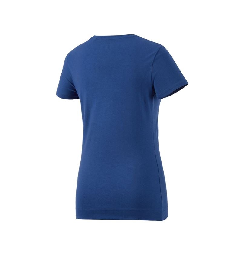 Tematy: e.s. Koszulka cotton stretch, damska + błękit alkaliczny 4