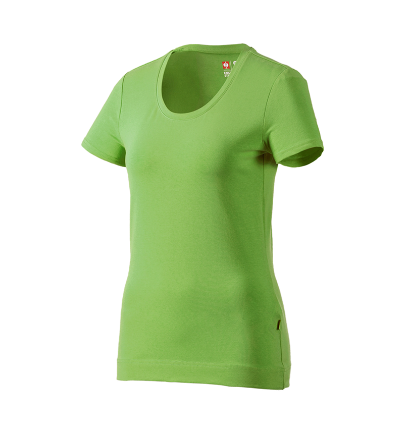 Tematy: e.s. Koszulka cotton stretch, damska + zielony morski 2
