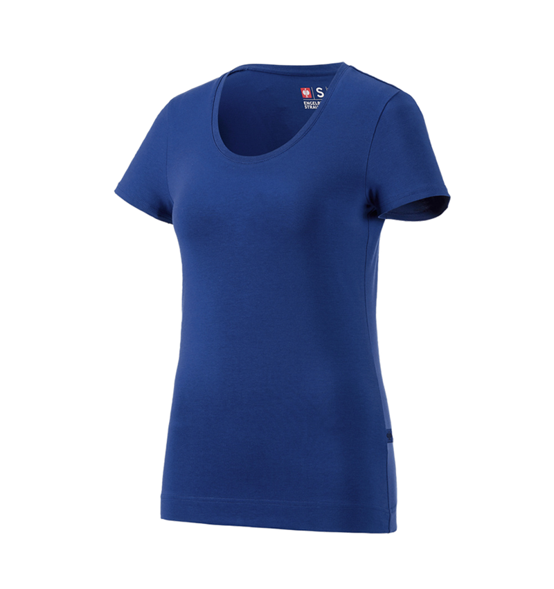 Koszulki | Pulower | Bluzki: e.s. Koszulka cotton stretch, damska + chabrowy 2