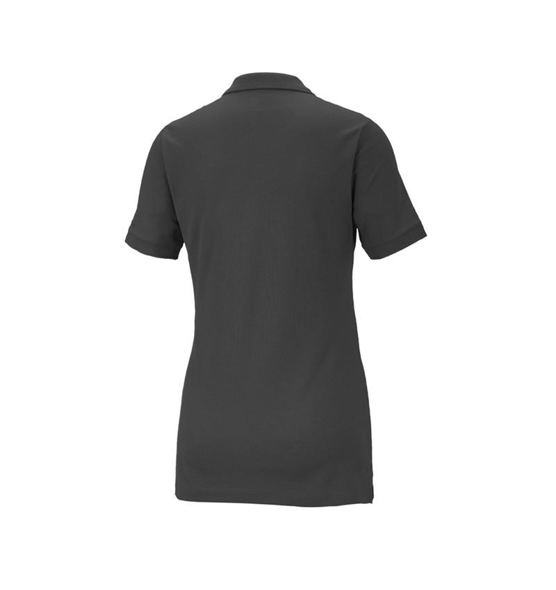 Koszulki | Pulower | Bluzki: e.s. Koszulka polo z piki cotton stretch, damska + antracytowy 3