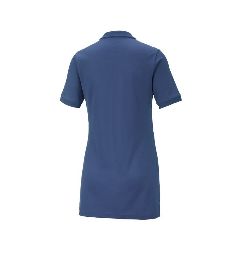 Koszulki | Pulower | Bluzki: e.s. Kosz. polo z piki cotton stretch,da.,long fit + kobaltowy 3