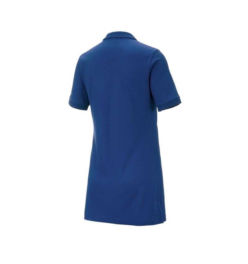 Koszulki | Pulower | Bluzki: e.s. Kosz. polo z piki cotton stretch,da.,long fit + błękit alkaliczny 3