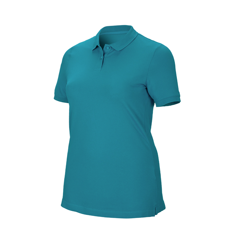 Koszulki | Pulower | Bluzki: e.s. Kosz. polo z piki cotton stretch,da.,plus fit + oceaniczny 2