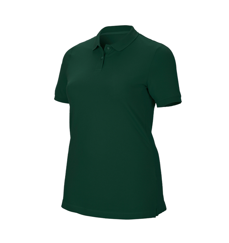 Koszulki | Pulower | Bluzki: e.s. Kosz. polo z piki cotton stretch,da.,plus fit + zielony 2
