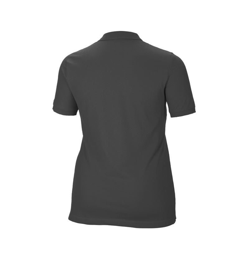 Koszulki | Pulower | Bluzki: e.s. Kosz. polo z piki cotton stretch,da.,plus fit + antracytowy 3