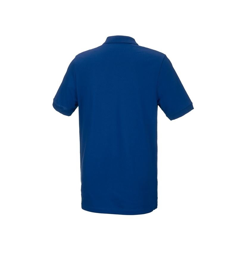 Koszulki | Pulower | Koszule: e.s. Koszulka polo z piki cotton stretch, long fit + chabrowy 3