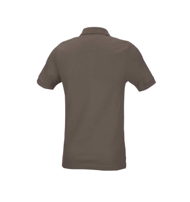 Koszulki | Pulower | Koszule: e.s. Koszulka polo z piki cotton stretch, slim fit + kamienny 3