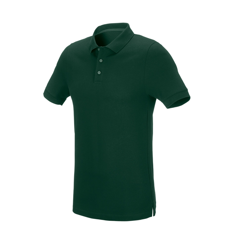 Koszulki | Pulower | Koszule: e.s. Koszulka polo z piki cotton stretch, slim fit + zielony 2