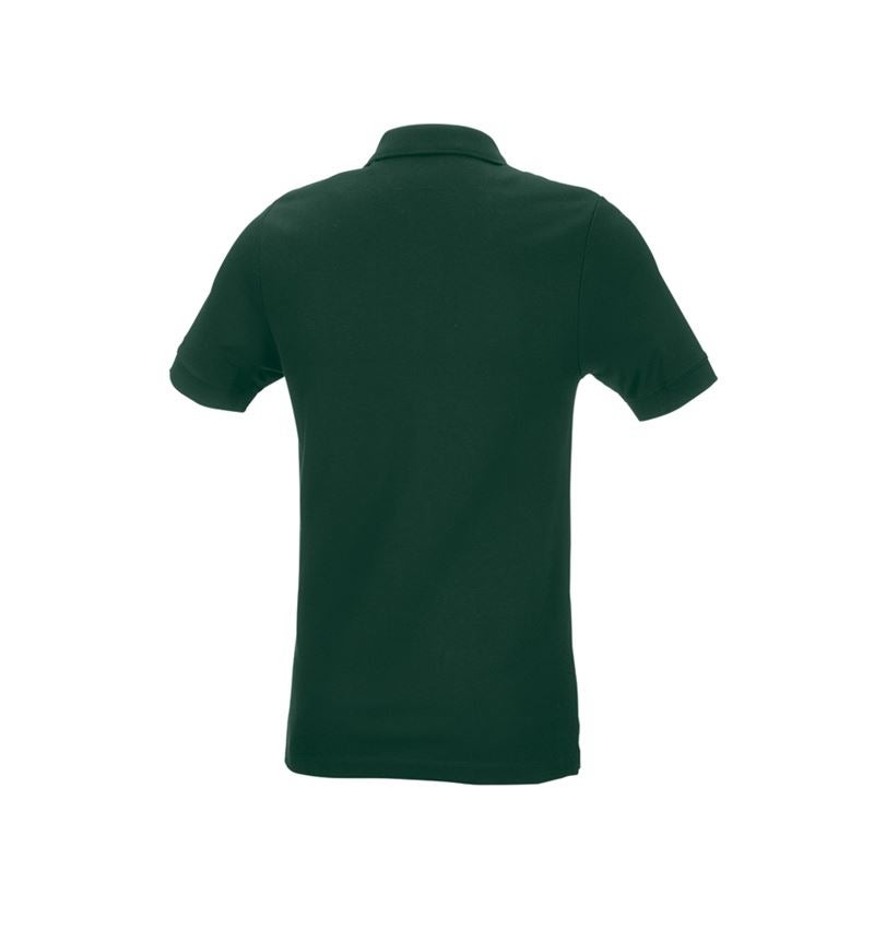Koszulki | Pulower | Koszule: e.s. Koszulka polo z piki cotton stretch, slim fit + zielony 3