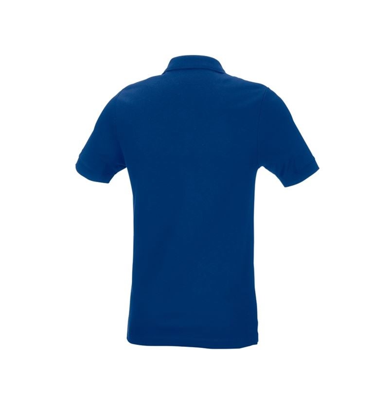 Koszulki | Pulower | Koszule: e.s. Koszulka polo z piki cotton stretch, slim fit + chabrowy 3