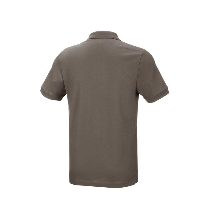Koszulki | Pulower | Koszule: e.s. Koszulka polo z piki cotton stretch + kamienny 3