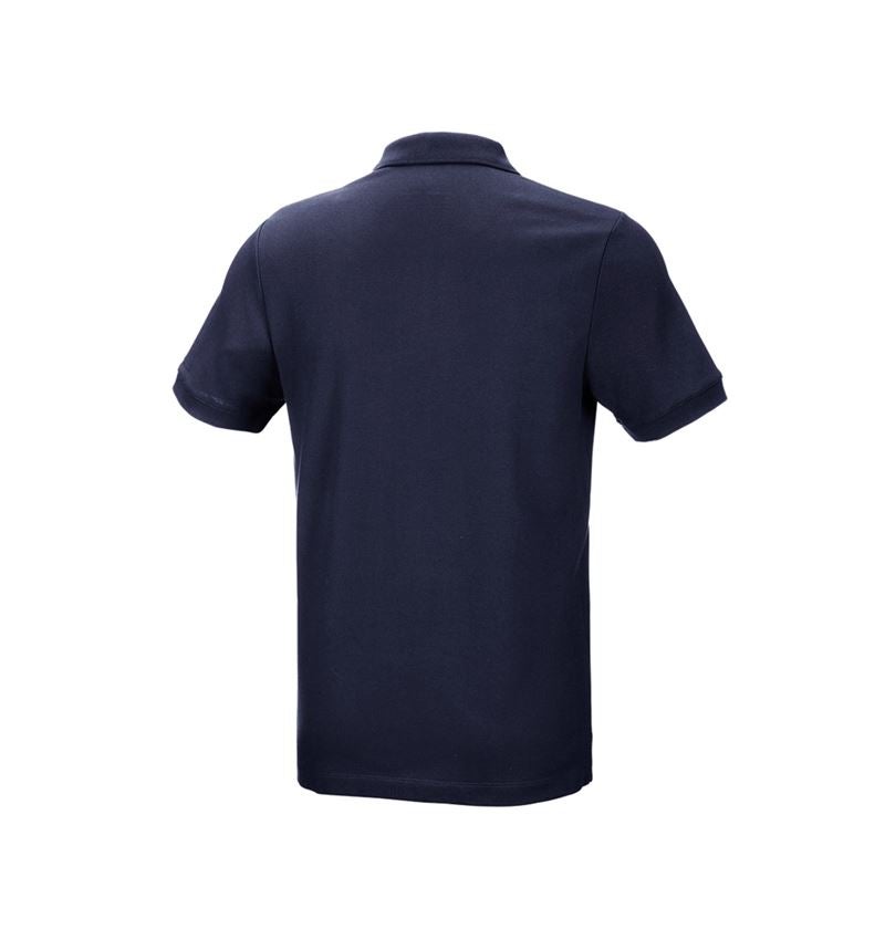 Koszulki | Pulower | Koszule: e.s. Koszulka polo z piki cotton stretch + granatowy 3