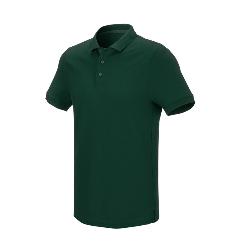 Koszulki | Pulower | Koszule: e.s. Koszulka polo z piki cotton stretch + zielony 2