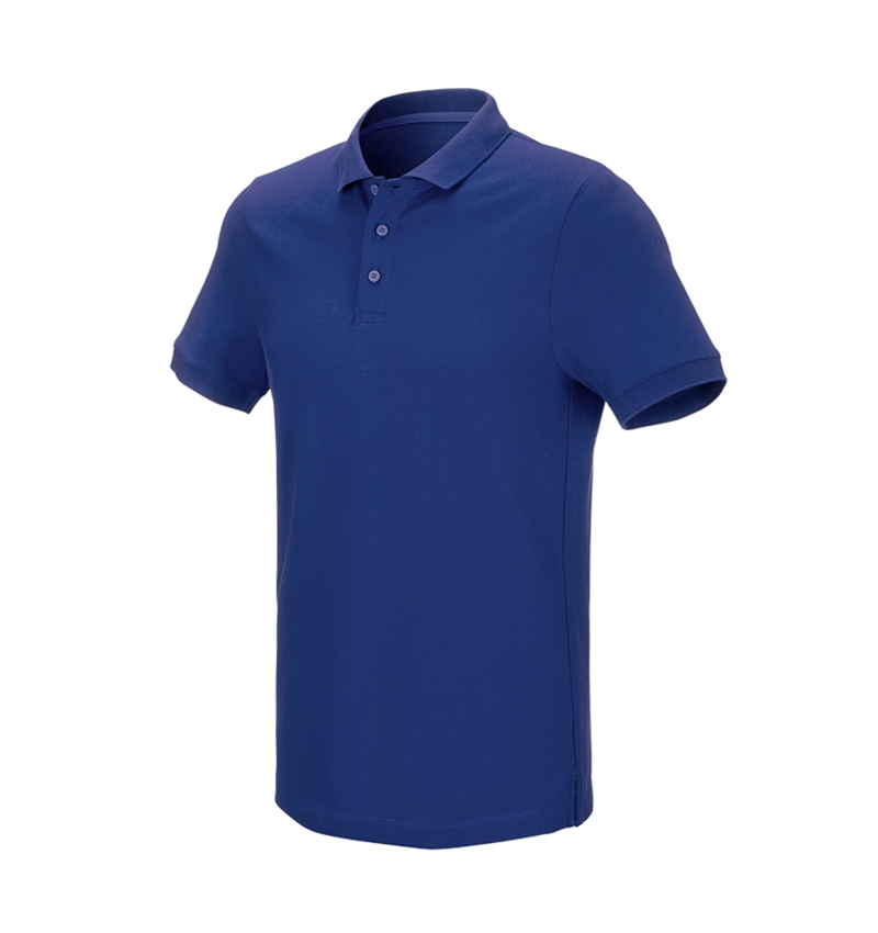 Koszulki | Pulower | Koszule: e.s. Koszulka polo z piki cotton stretch + chabrowy 2