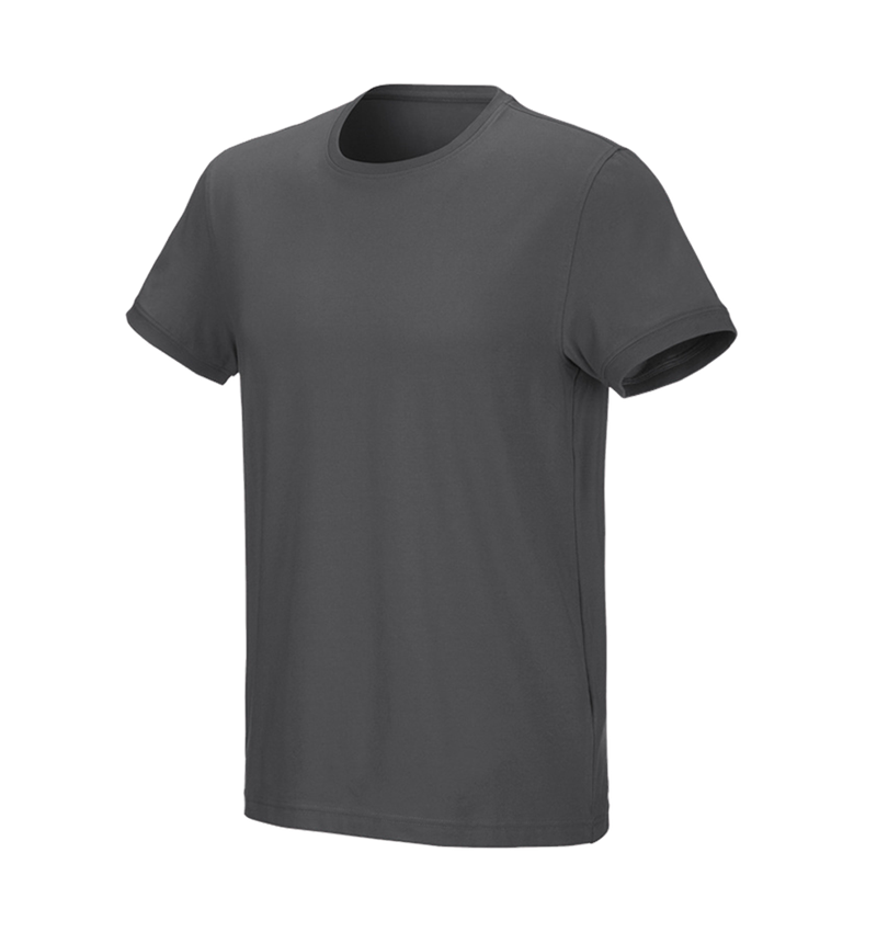 Koszulki | Pulower | Koszule: e.s. Koszulka cotton stretch + antracytowy 3
